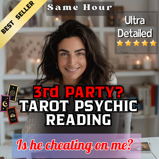 Tarot and oracle cards laid out for a personalized reading at Eloria Rituals