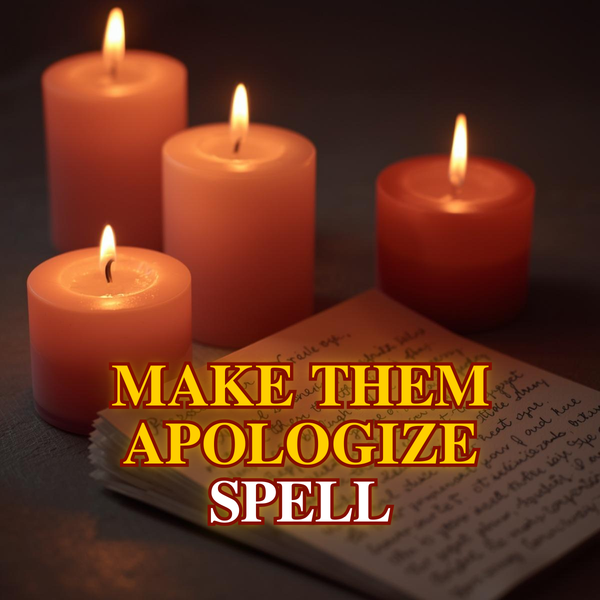 APOLOGY & REGRET SPELL – Awaken Remorse, Encourage Honesty & Open the Path to Reconciliation